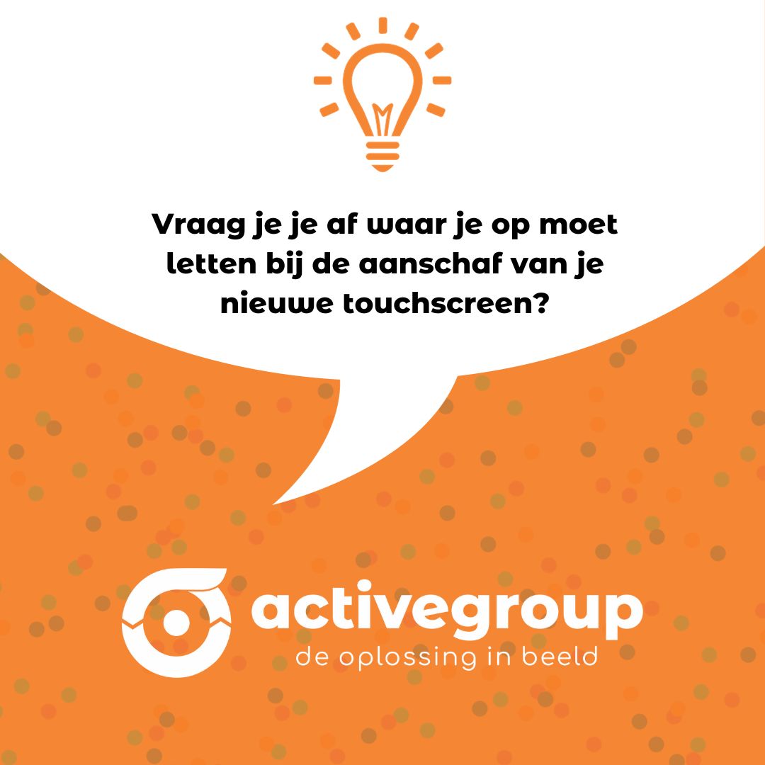 Welke vragen komen het meest voorbij bij de zoektocht naar een nieuw touchscreen?