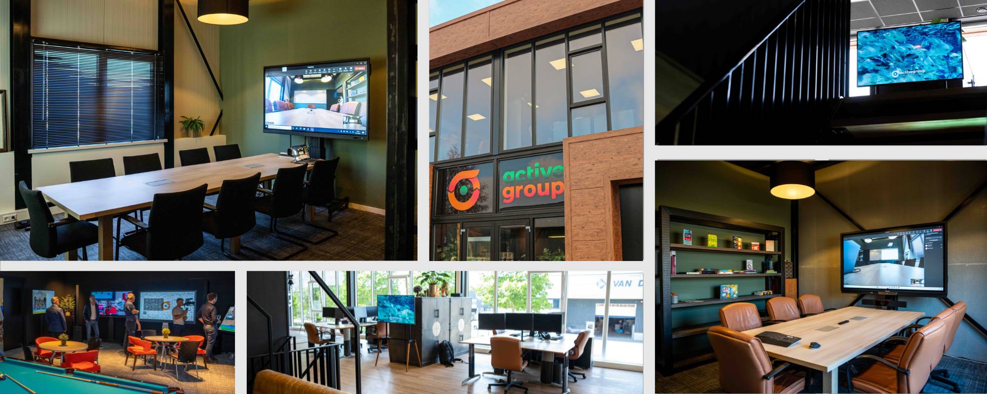 Het Active Group bedrijfspand met Experience Center in Harderwijk is energieneutraal en de bedrijfsvoering is duurzaam.