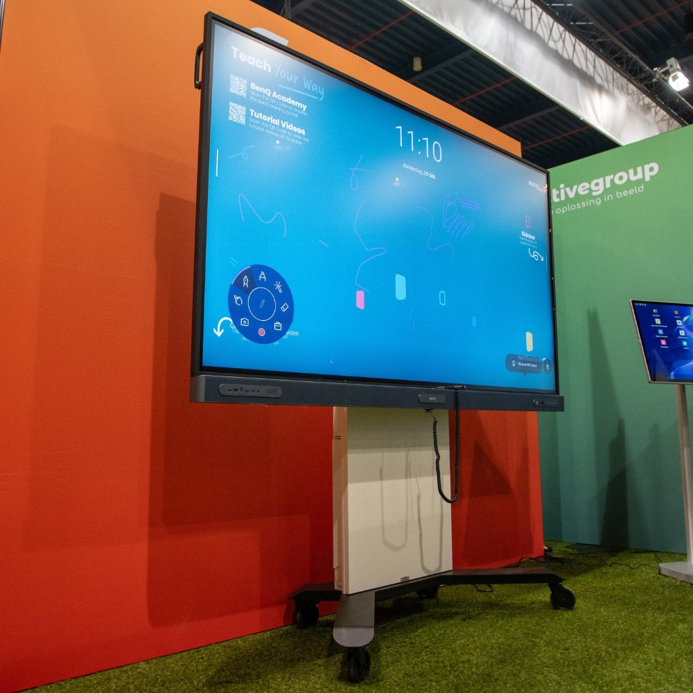 BenQ RP04 digibord opstelling